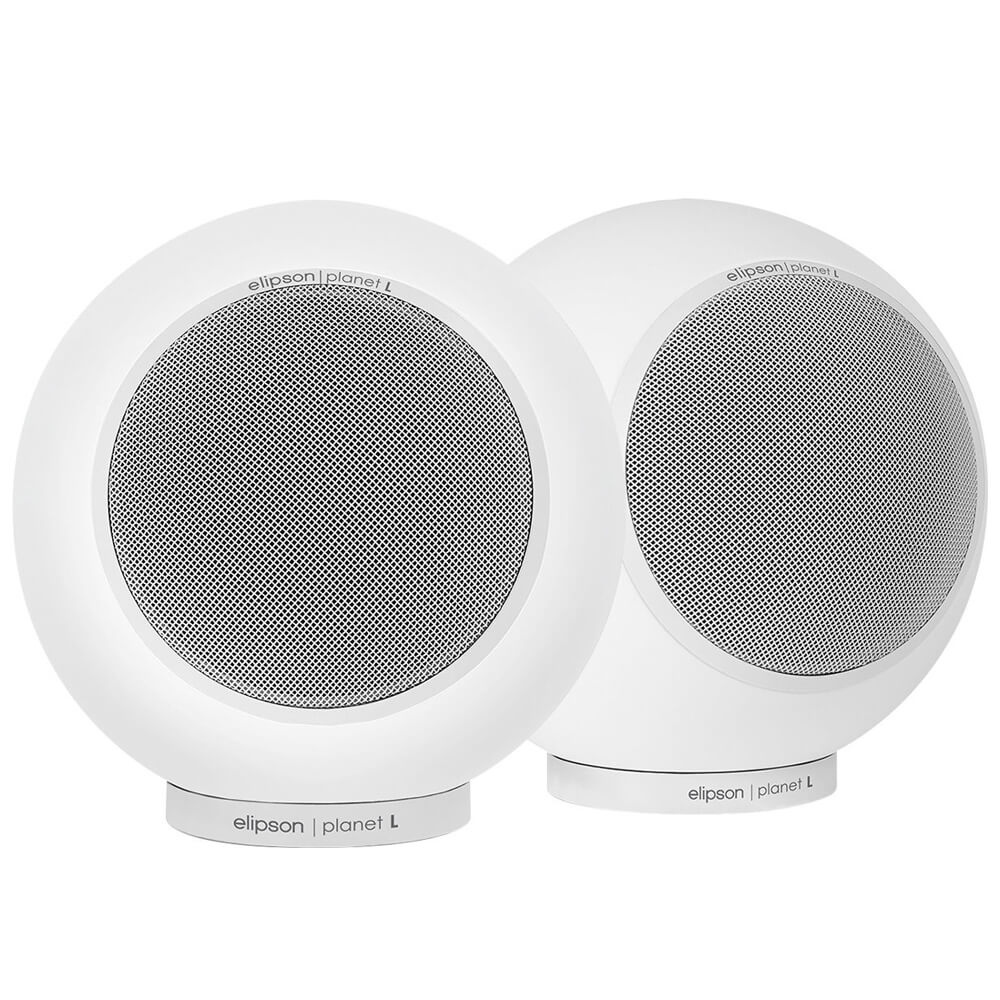 Круглые акустические системы полочного типа Elipson Planet L 2.0 Mercury Ice Круглые акустические системы полочного типа Elipson Planet L 2.0 Mercury Ice