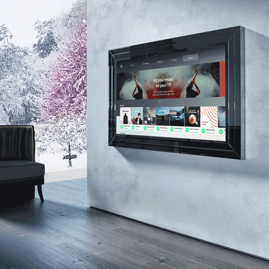Встроенный телевизор Tele-Art QBM с функцией Smart Hub