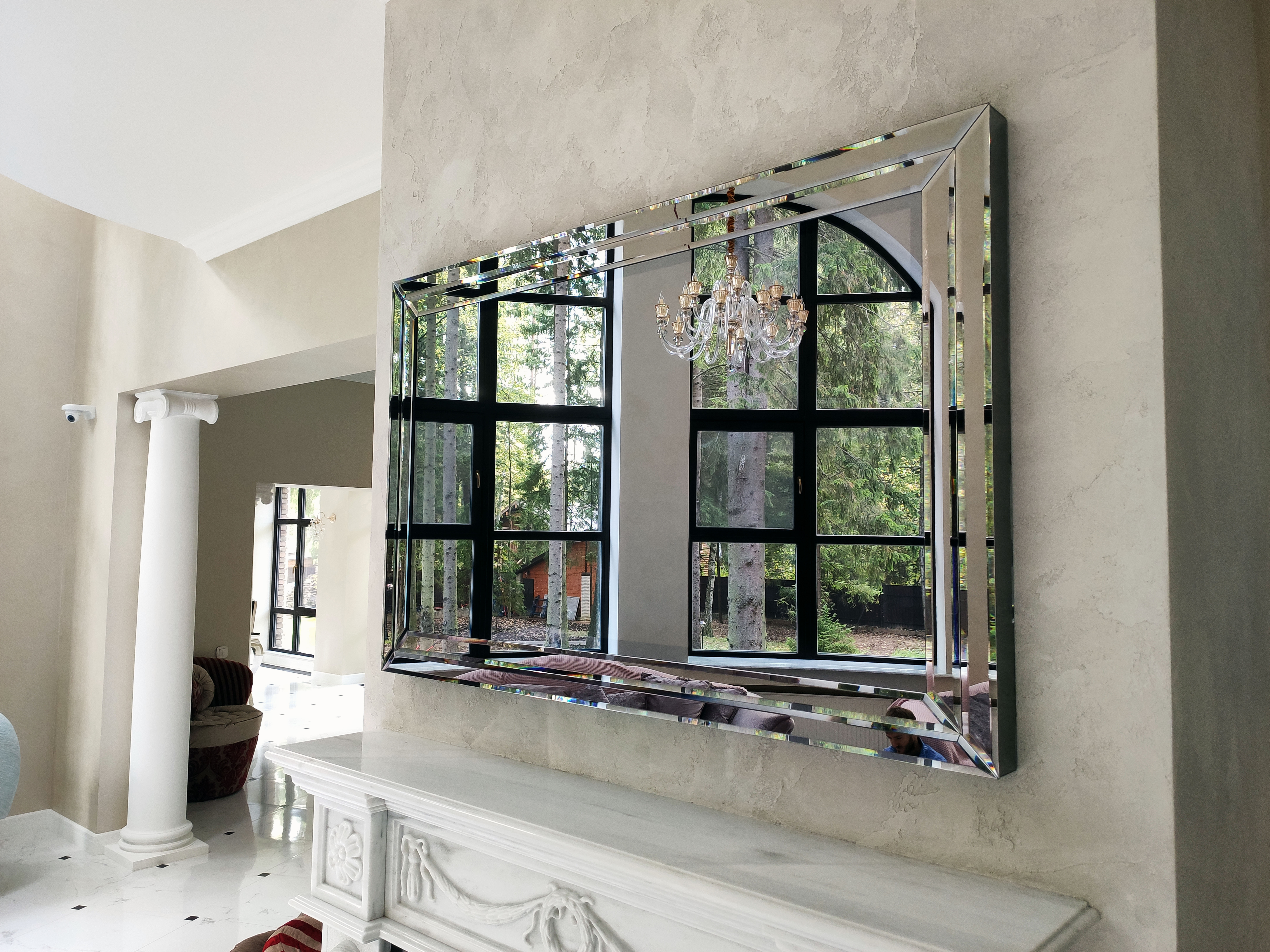 ЗеркальныйЗеркальный телевизор Tele-Art Crystal Frame 55″ Q70B Grafit Mirror телевизор Tele-Art Crystal Frame 55″ Q6B Grafit Mirror